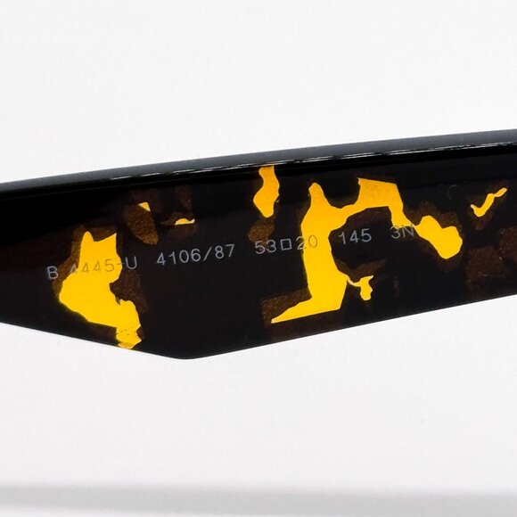NEW BURBERRY SUNGLASSES BE4445U 410687 UNISEX HAVANA BURBERRY BE4445U 4106/87 main image 6